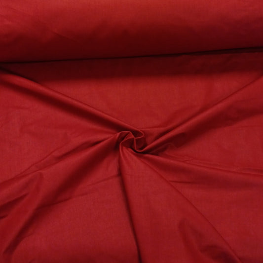 100% Kokvilnas audums - bordo 125 g/m²