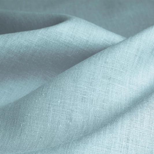 100% Lina audums - zilais mentols 230 g/m²