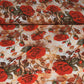 100% Viskozes audums - sarkanās rozes 100 g/m²
