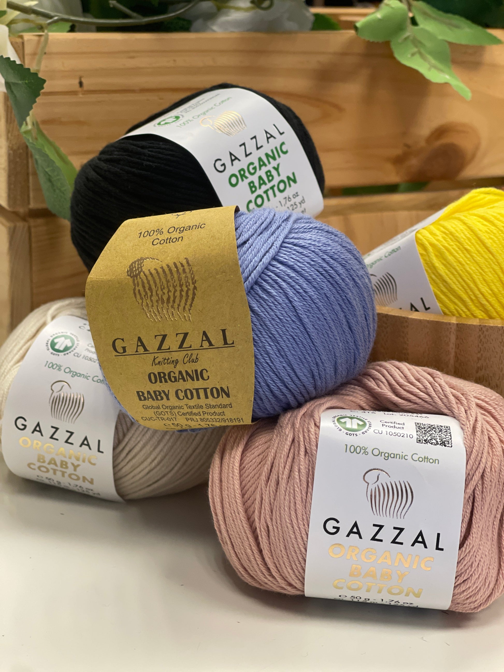 Dzija GAZZAL ORGANIC BABY COTTON - 115m 50g