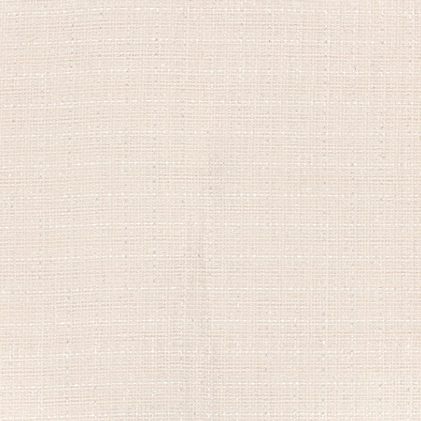 Kostīmaudums - Buklē - piena balts ar sudraba pavedienu 410 g/m²
