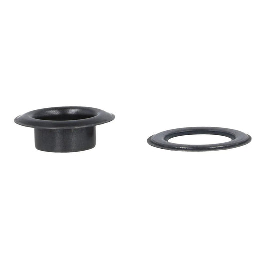 Metāla gredzeni, Luversi 14 mm (10 gab.) Milward - melni