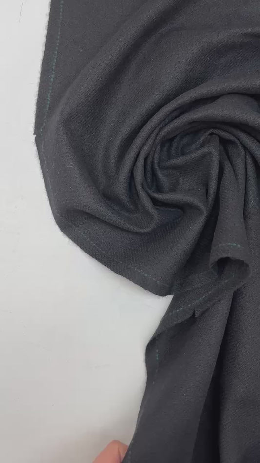 Vilnas audums-melns 260 g/m²