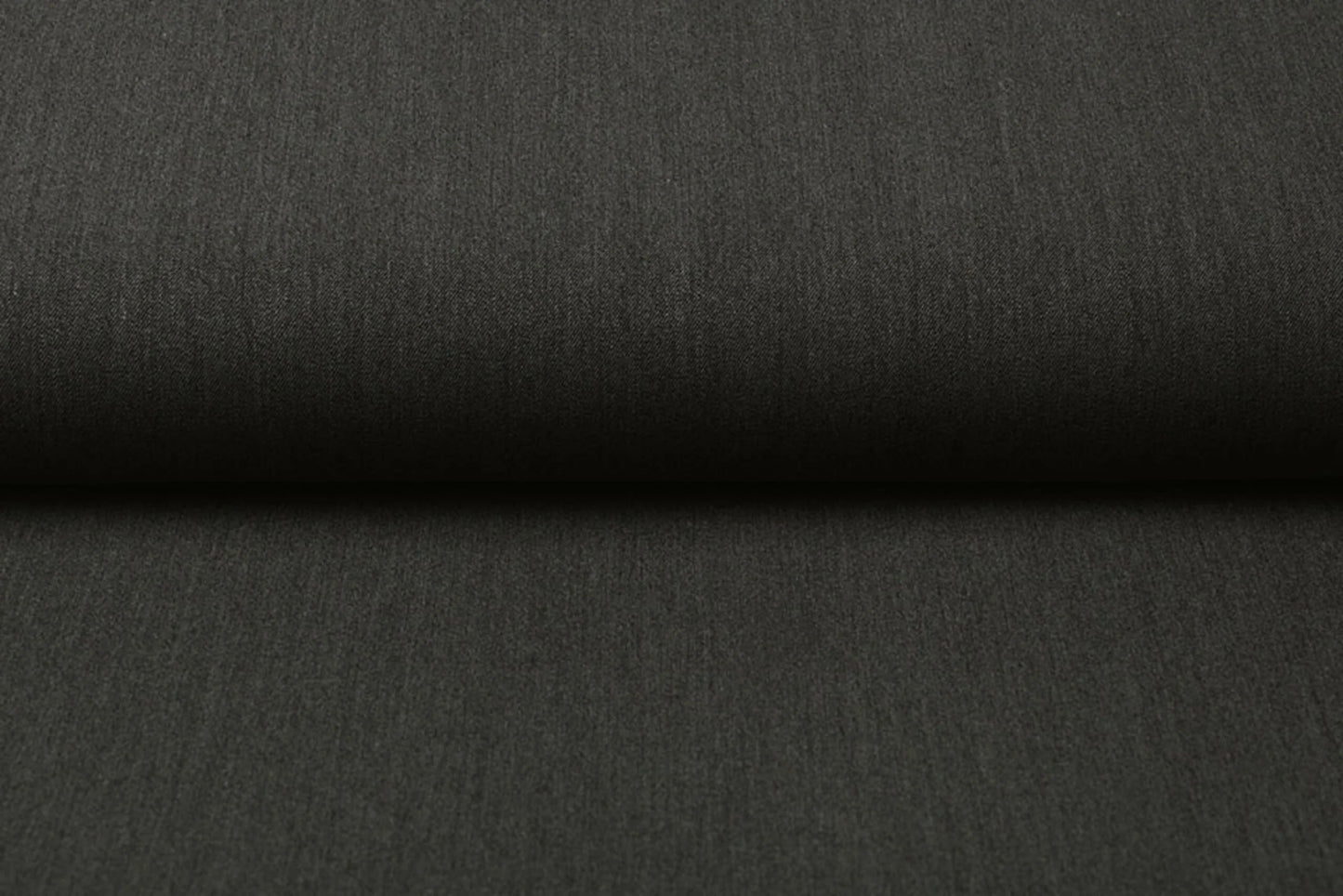 Viskozes kostīmaudums ar elastānu - tumši pelēks melanžs 275 g/m²