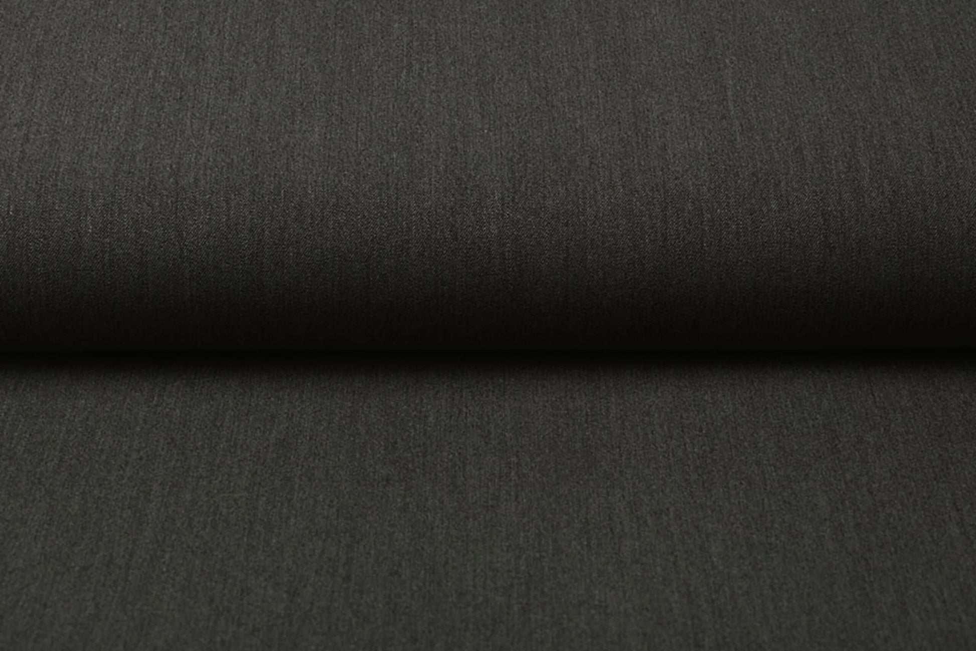 Viskozes kostīmaudums ar elastānu - tumši pelēks melanžs 275 g/m²