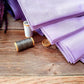 100% Kokvilnas audums-lillā 125 g/m²