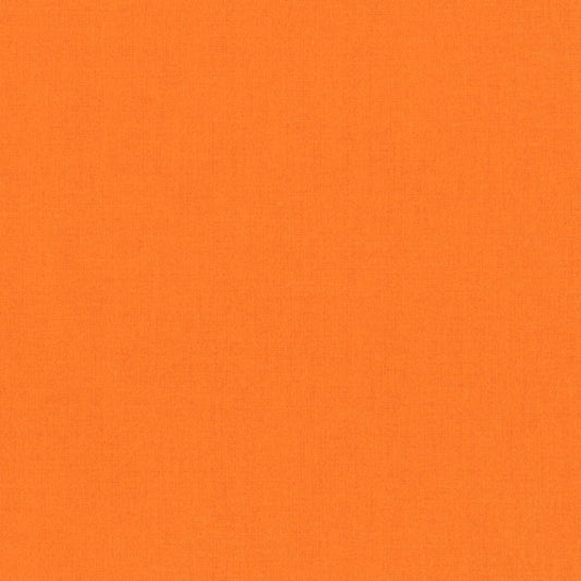 100% Kokvilnas audums-oranžs 125 g/m²