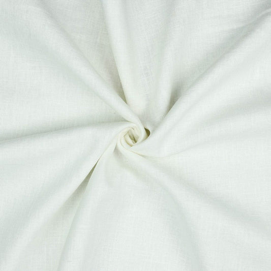 100% Lina audums-balts 230 g/m²