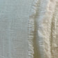 100% Mīkstināts lins-balts 185 g/m²