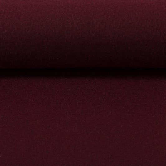 Filca audums ruļļos, 1mm-bordo 200 g/m²