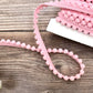 Pom Pom lenta-12 mm rozā #301